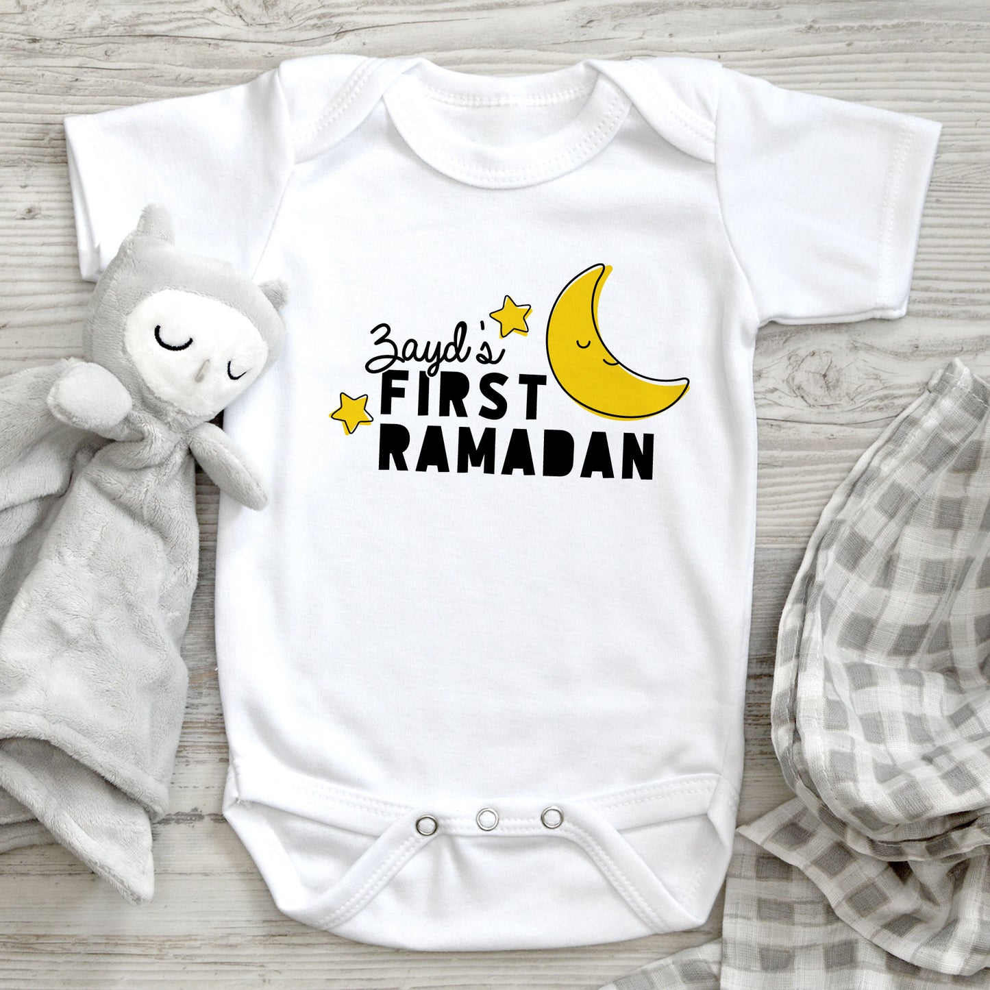First Ramadan Personalized Onesie